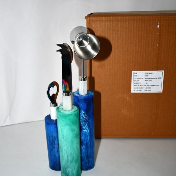 Jonathon Adler  Como Barware Set # 34088  NIB - Picture 5 of 6